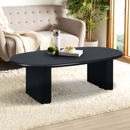 Tapered Tabletop Coffee Table - Antique Black