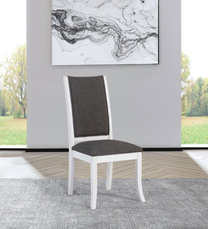 Judd - Upholstered Dining Side Chair (Set of 2) - Pearl White