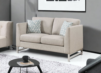 Loveseat - Silver