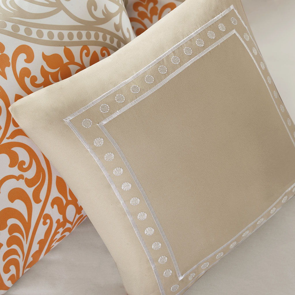 Senna Comforter Set - Orange