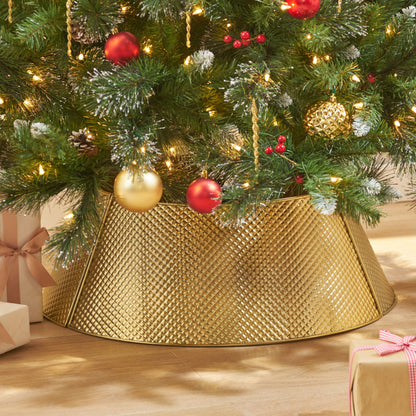 Christmas Tree Collar - Gold