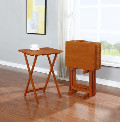 Donna - TV Tray Table Set With Stand