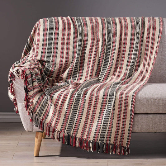 Pre Dyed Cotton Throw - Multi