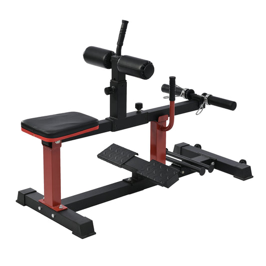 Adjustable Seated Calf Raise Machine, Calf Raise Machine With Band Pegs, Leg Trainer Home Gym