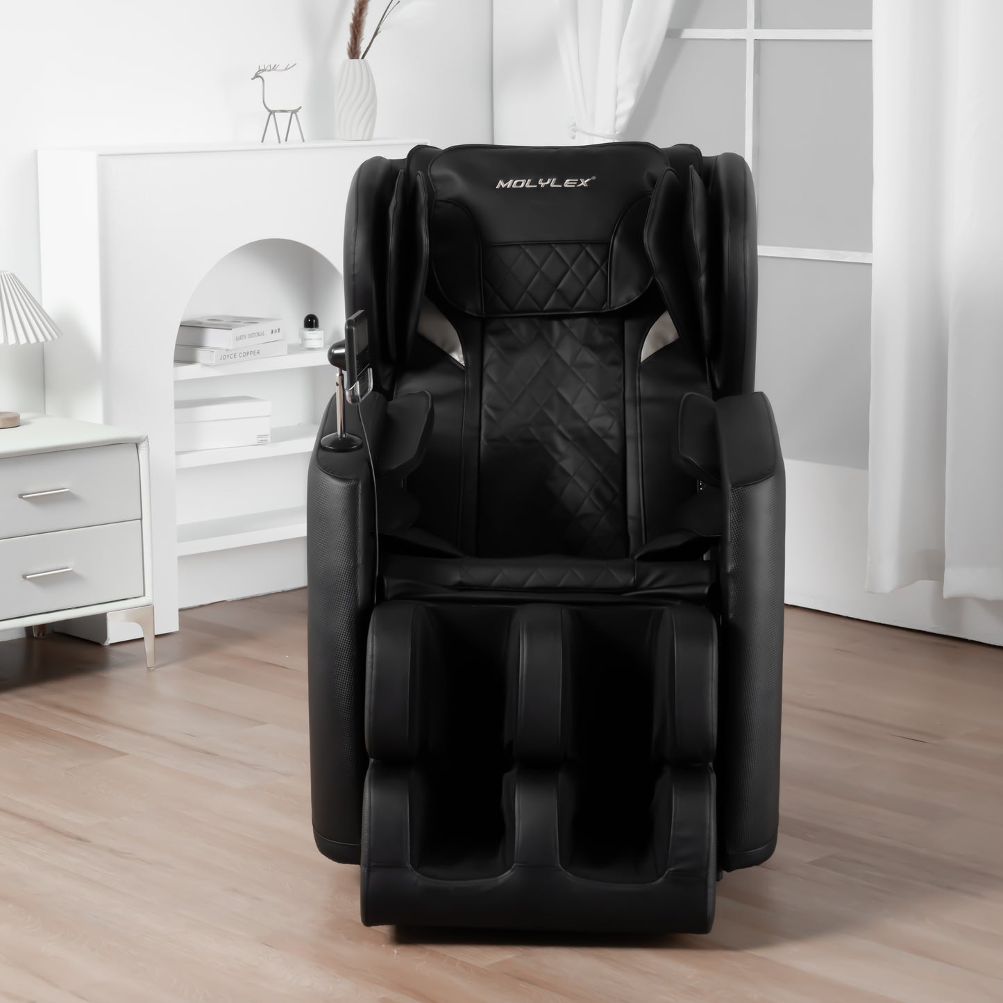 2024 Massage Chair Recliner with Zero Gravity with Full Body Air Pressure