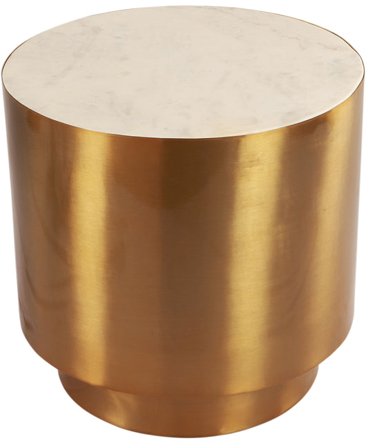 Presley - End Table - Gold - Metal