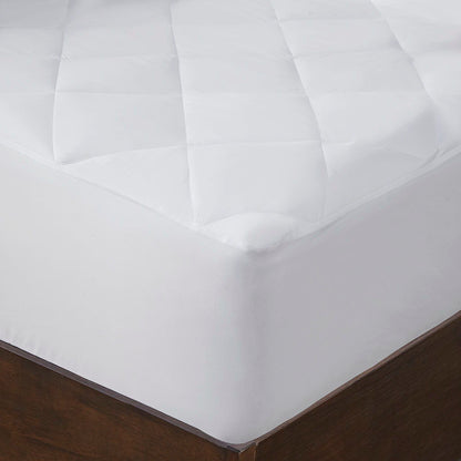 Energy Recovery Waterproof Mattress Pad - White