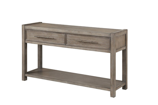 Bridgevine Home - Cypress Lane 54" Sofa Table - White Oak Finish