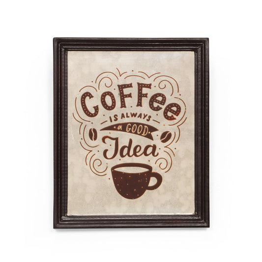 Coffee Transfer Wall Decor (Idea)