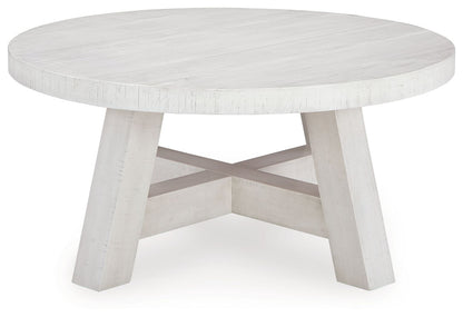 Jallison - Off White - Round Cocktail Table