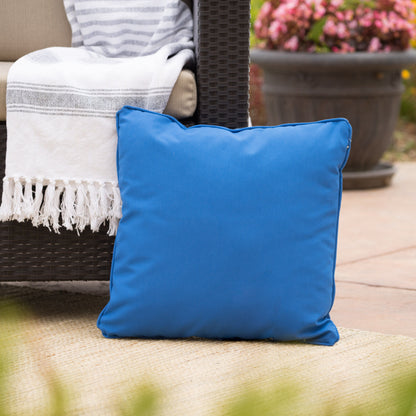 Coronado - Square Pillow - Blue