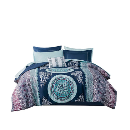 Loretta Boho Comforter Set with Bed Sheets