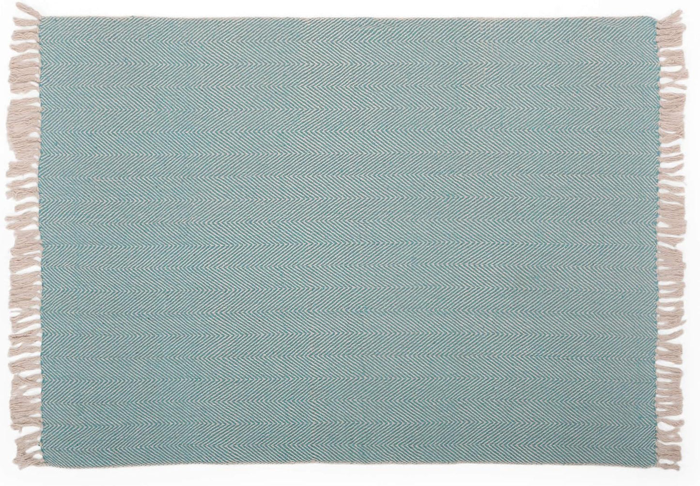 Pre Dyed Cotton Throw - Dark Blue