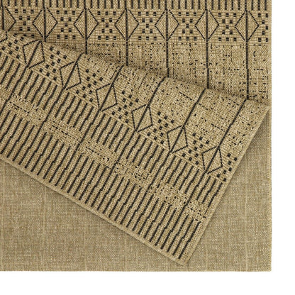 Earth - Indoor / Outdoor, Area Rug - Jute / Black