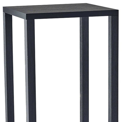 H Basic Book Case End Table - Black