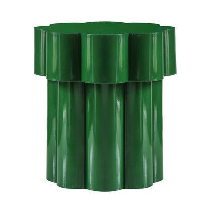 Petal - Side Table - Glossy Green