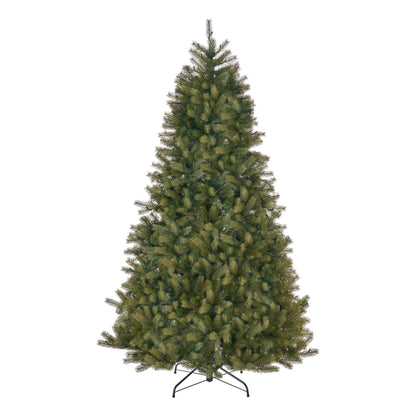 7 PE Mixed Spruce Tree With 700 Clear Lights, (38%Pe), 1557 Tips - Green