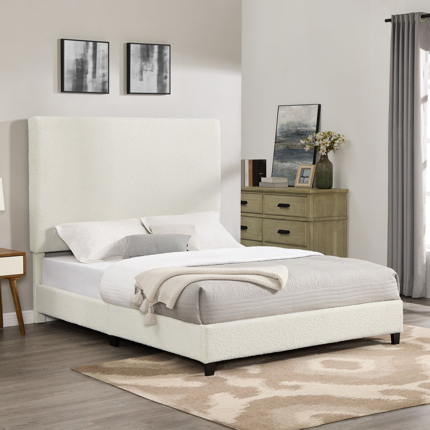 Upholstered Platform Bed