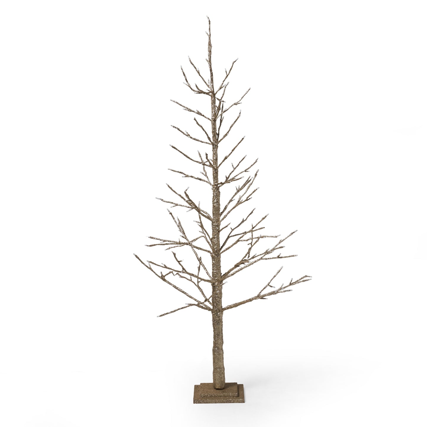 5Ft Paper LED Tree - Champagne