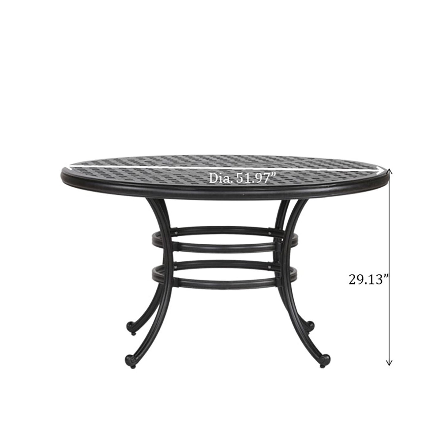 52" Round Dining Table