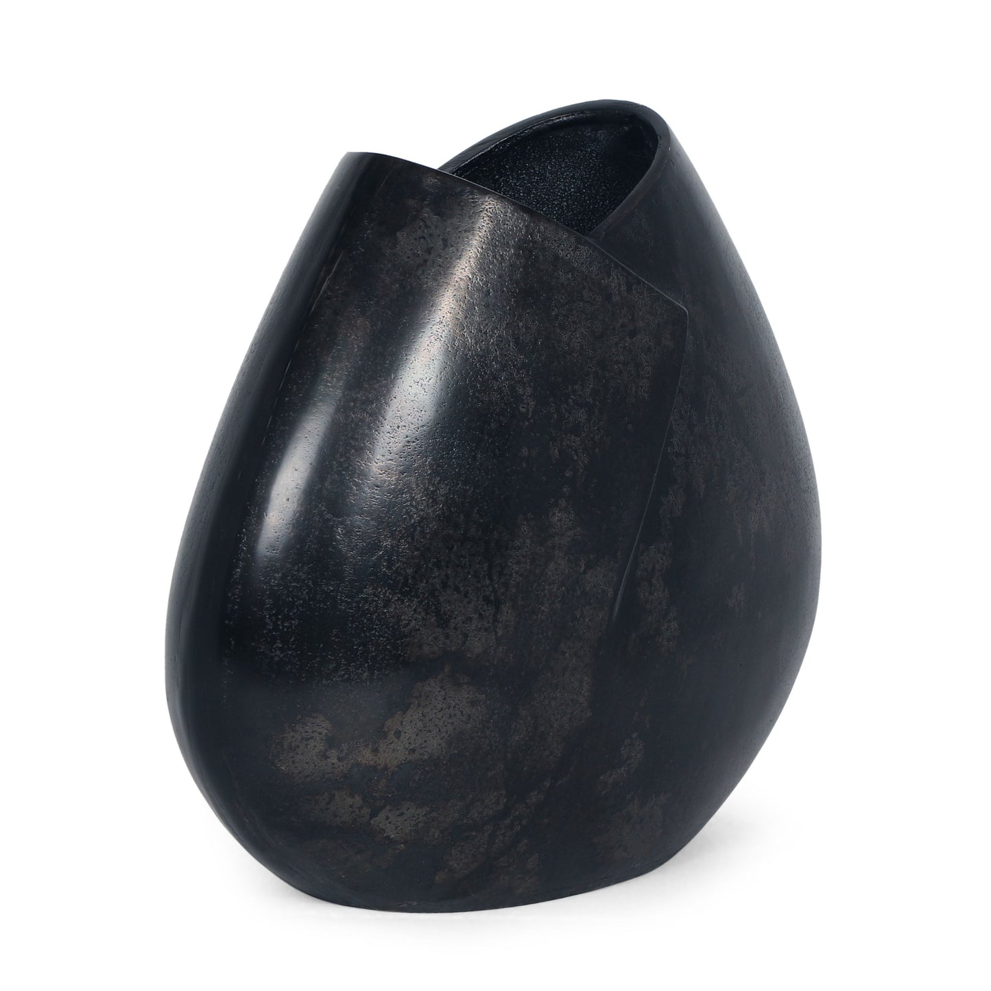 Vase - Charcoal, Aluminium