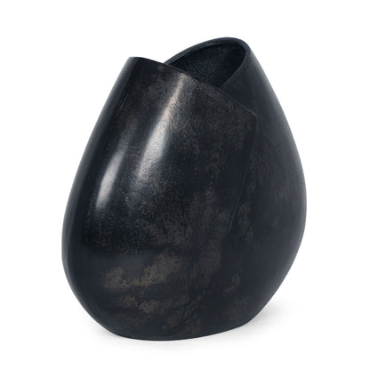 Vase - Charcoal, Aluminium