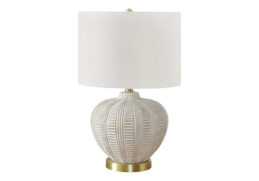 Transitional Lighting, Table Lamp, Resin - Cream