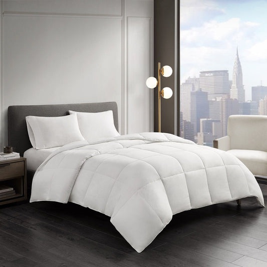 Cotton Down Alternative Featherless Comforter White