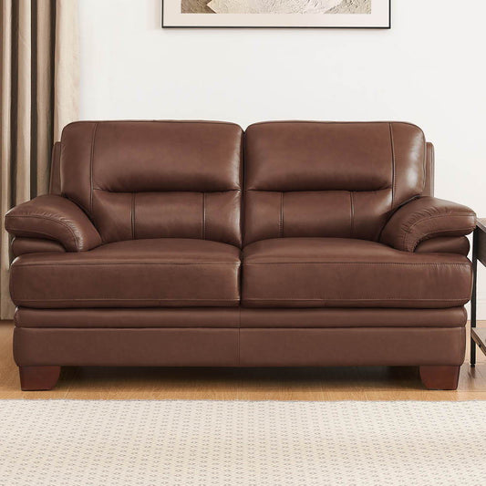 Luxor - Leather Loveseat