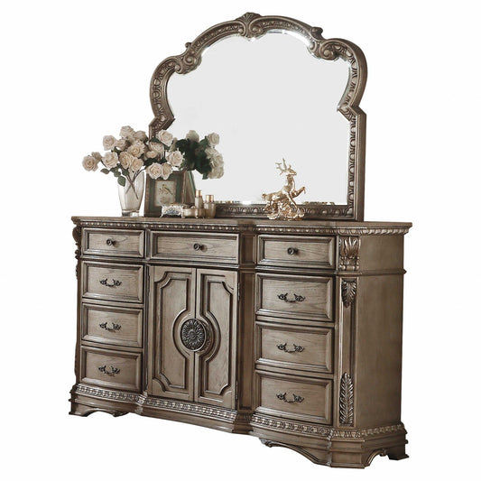 Wood Combo Dresser - Brown