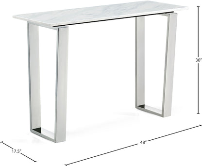 Carlton - Console Table - Pearl Silver