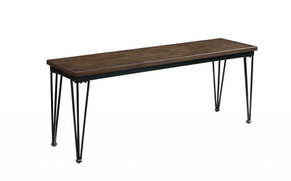 Dining Bench - Brown / Black