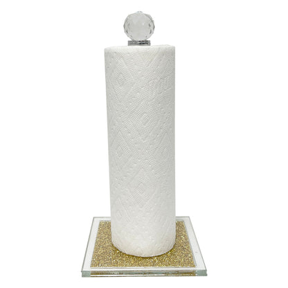 Ambrose Exquisite Paper Towel Holder In Gift Box - Gold