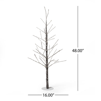 4Ft Paper LED Tree - Brown