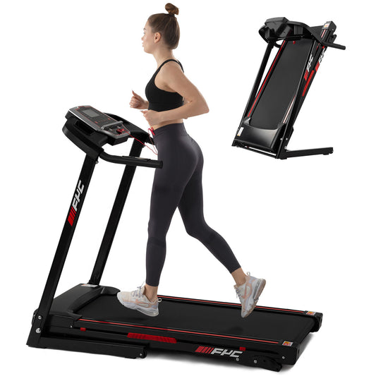 Folding Treadmills For Home 3. 5Hp Portable Foldable With Incline, Electric Treadmill For Running Walking Jogging Exercise With 12 Preset Programs, Indoor Workout Training Space Save Apartment