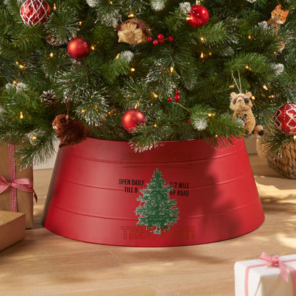 Christmas Tree Collar - Red