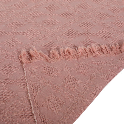 Throw BlankeT-Pink - Fabric