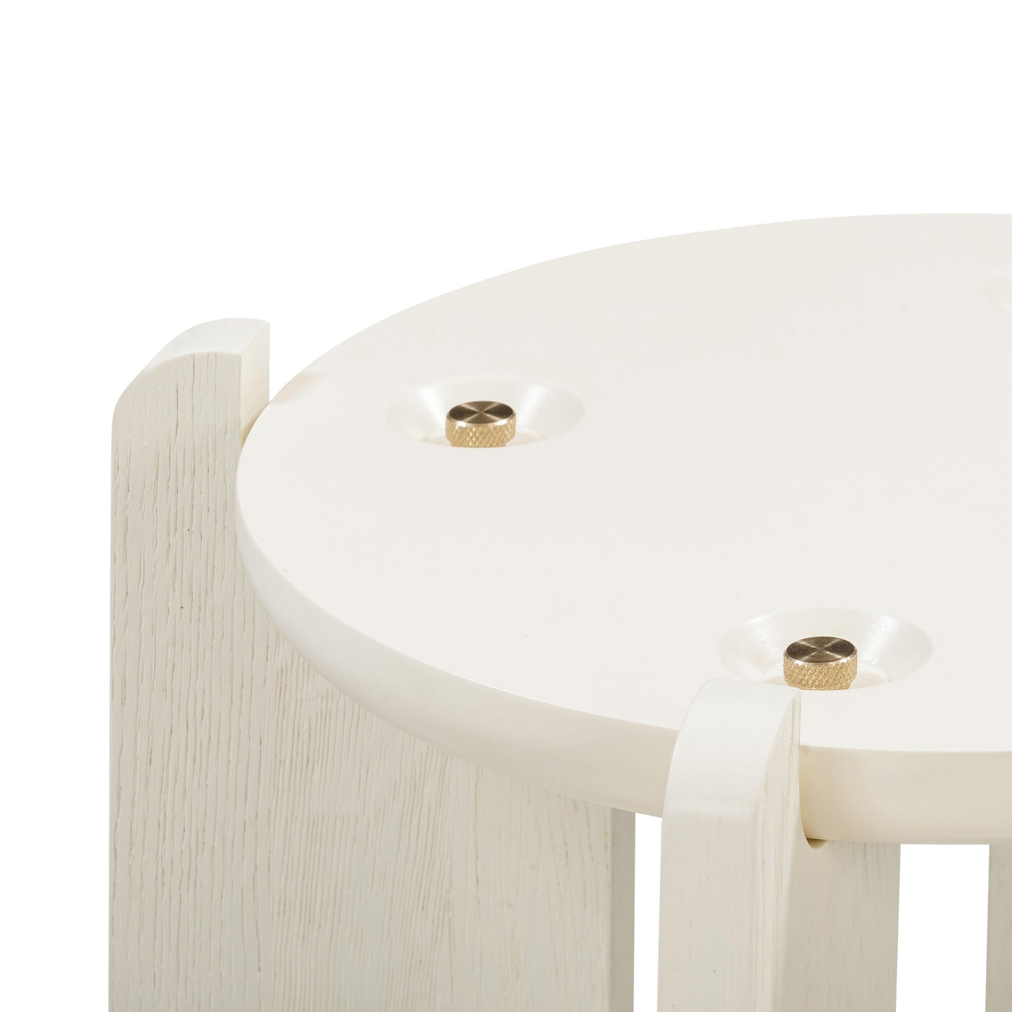 Gloria - Side Table - Cream