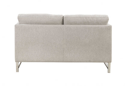 Loveseat - Silver