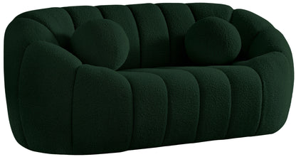 Elijah - Boucle Fabric Loveseat