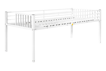 Triple Twin Bunk Bed/ Can Be Separated into 3 Twin Beds/ Sturdy Metal/ Noise Reduced/ Bunk Bed for Three/ Safety Guardrail/ CPC Certified/ No Box Spring Needed