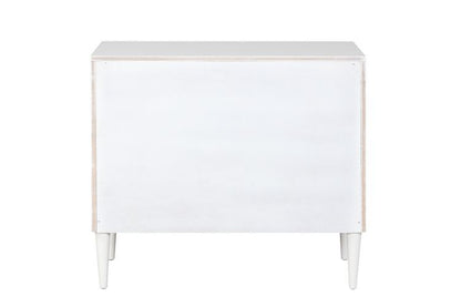 Dubni - Accent Table - White & Black Finish