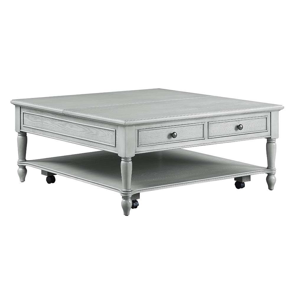 Ramiro - Coffee Table - Rustic Gray Finish