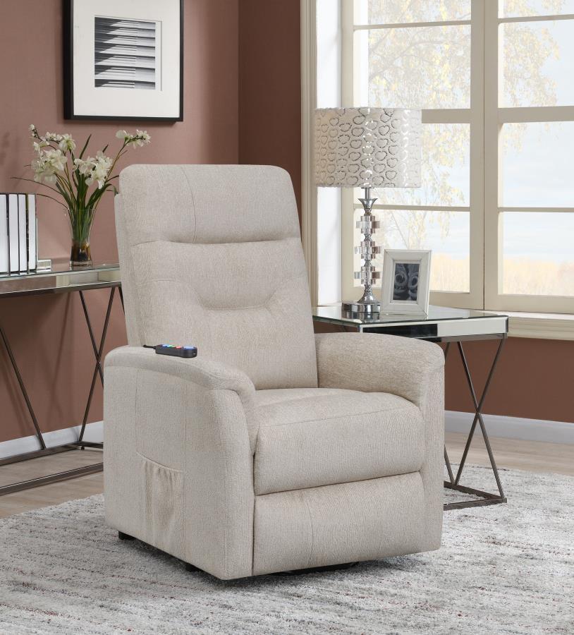 Henrietta - Upholstered Power Lift Massage Chair