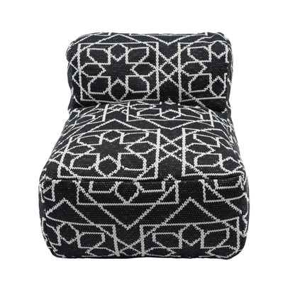 Chiara - Outdoor Accent Pouf - Black