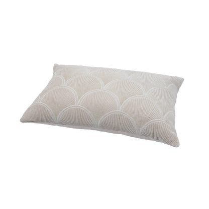 Destiny - Woven Cushion - White