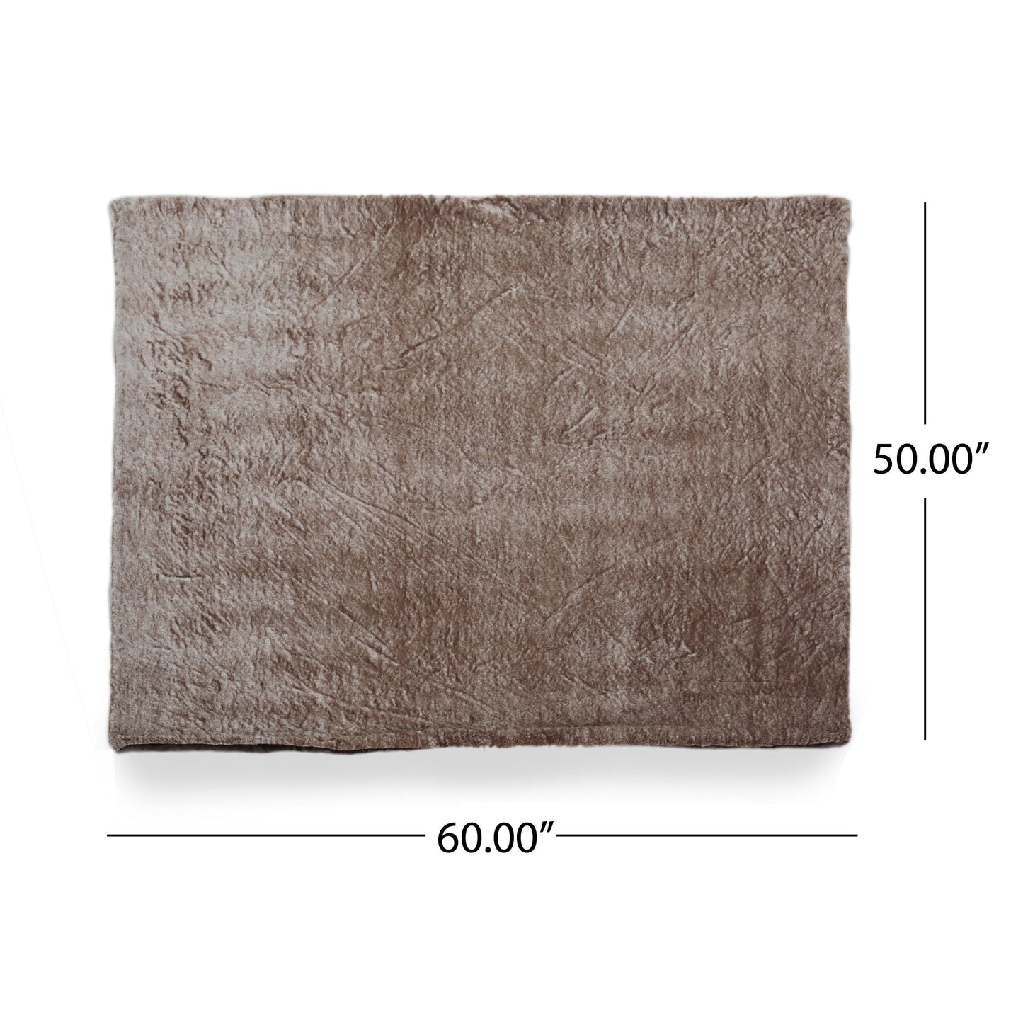 Nh-Inmax - Throw BlankeT-Brown - Faux Fur