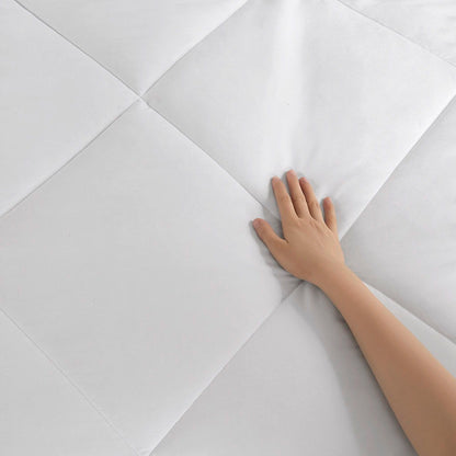 Oversized Down Alt Comforter With Heiq Smart Temp Treatment In White