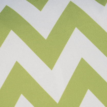 Marisol Chevron Square Pillow - Green