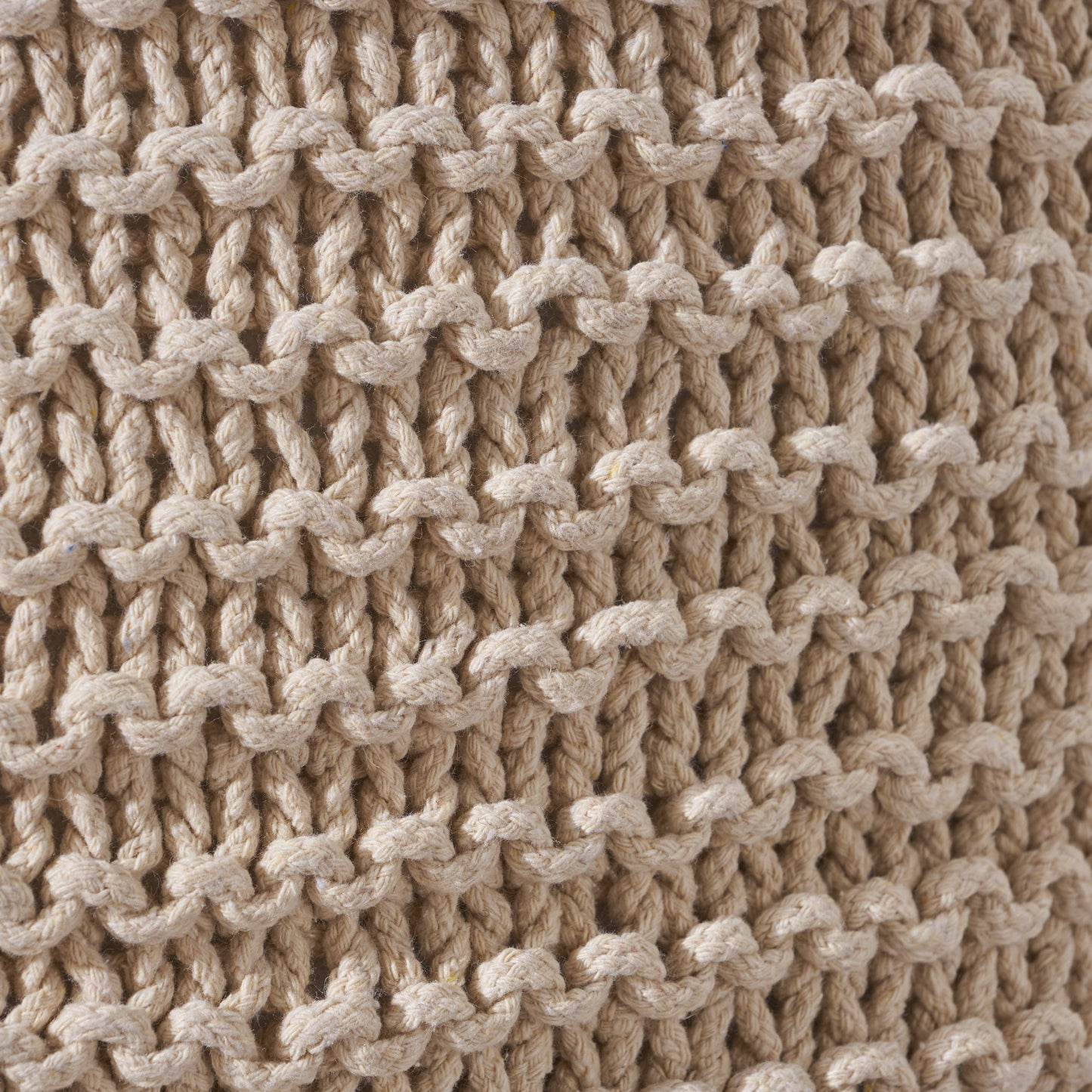 Knited Pillow - Beige